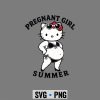 Hello Kitty Pregnant SVG, Hello Kitty Pregnant Girl Summer Funny Pregnancy SVG PNG 6 HelloKittyPregnantGirlSummerFunnyPregnancy