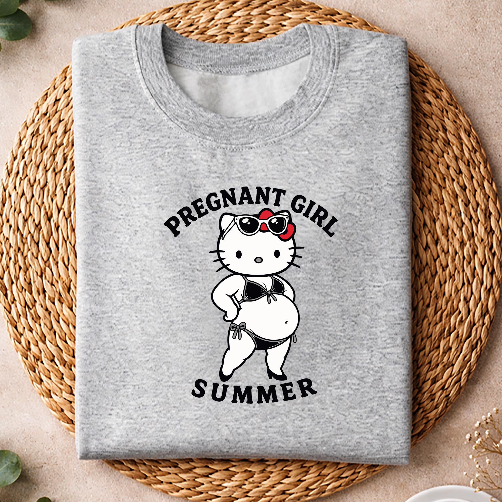 Hello Kitty Pregnant SVG, Hello Kitty Pregnant Girl Summer Funny Pregnancy SVG PNG 2 Hello Kitty Pregnant SVG, Hello Kitty Pregnant Girl Summer Funny Pregnancy SVG PNG - Image 2