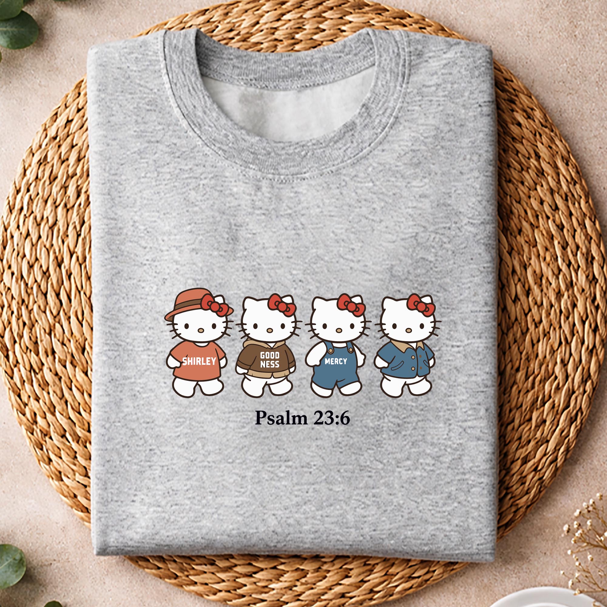 Hello Kitty Christian, Hello Kitty Surely Goodness Mercy Psalm 236 Funny Christian SVG PNG 2 Hello Kitty Christian, Hello Kitty Surely Goodness Mercy Psalm 236 Funny Christian SVG PNG - Image 2