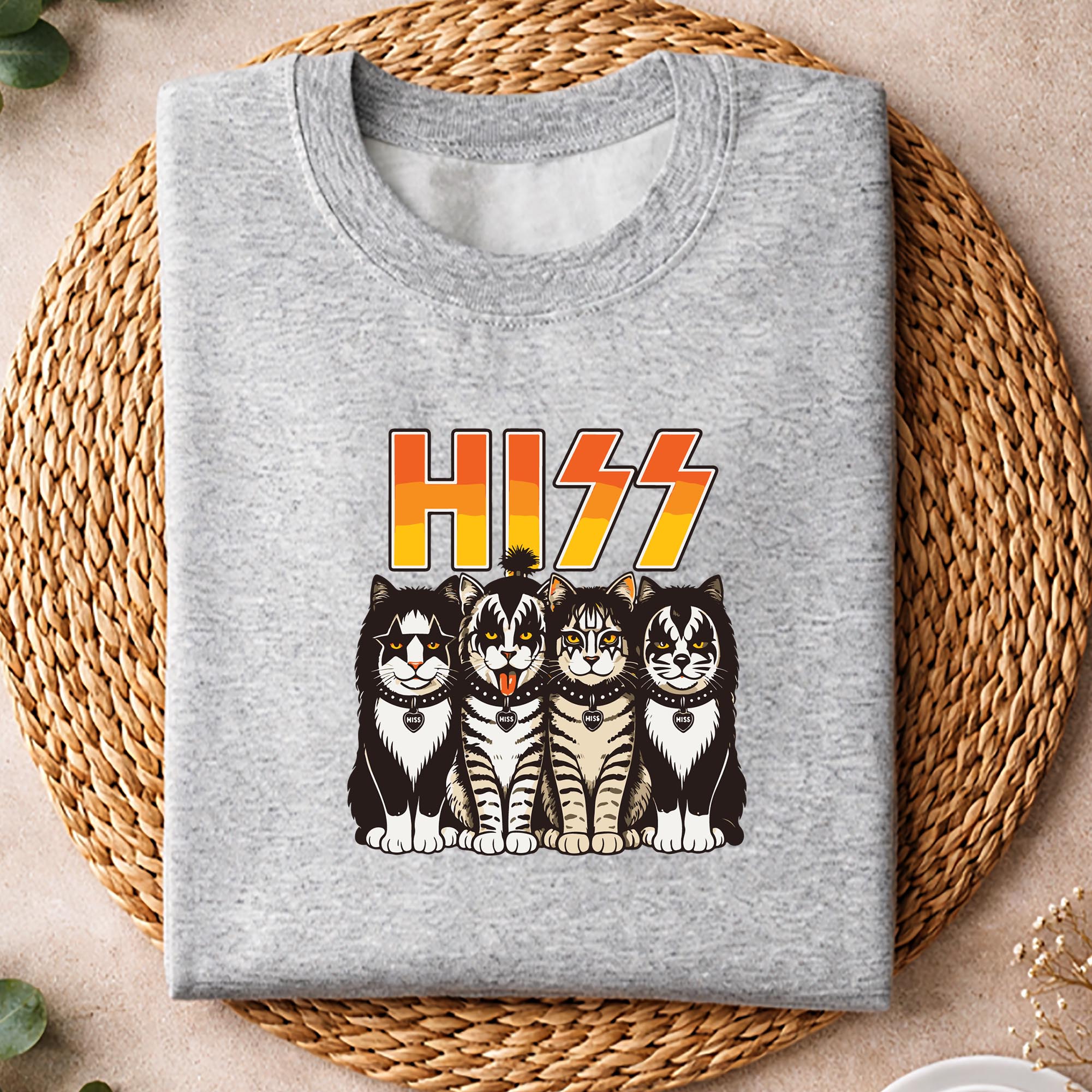 Hiss Cat Rock SVG, Hiss Cat Kittens Lovers Rock Rockin SVG PNG 2 Hiss Cat Rock SVG, Hiss Cat Kittens Lovers Rock Rockin SVG PNG - Image 2