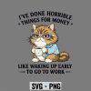 IHaveDoneHorribleThingsforMoneyFunnyLazyCat