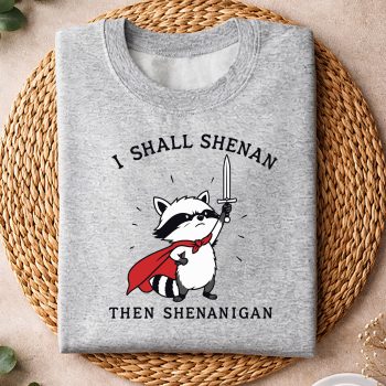 Alternative view of Raccoon Shall Shenan SVG, I Shall Shenan Then Shenanigan Funny Raccoon SVG PNG