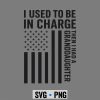 In Charge Granddaughter SVG, I Used To Be In Charge Then I Had A Granddaughter SVG PNG 6 IUsedToBeInChargeThenIHadAGranddaughter