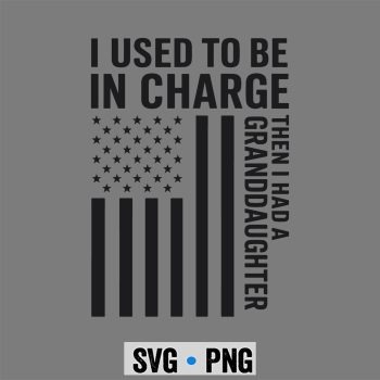 In Charge Granddaughter SVG, I Used To Be In Charge Then I Had A Granddaughter SVG PNG