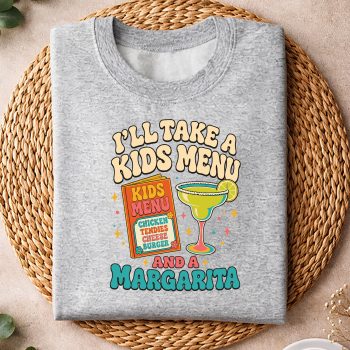 Alternative view of Kids Menu Margarita SVG, I Will Take Kids Menu and Margarita SVG PNG