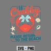 IfCrabbyPleaseReturntoBeachFunnySummerBreak