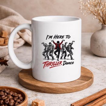 Thriller Dance Zombie SVG, Im Just Here to Thriller Dance Funny Halloween Zombie Party SVG PNG 5 ImJustHeretoThrillerDanceFunnyHalloweenZombiePartymug
