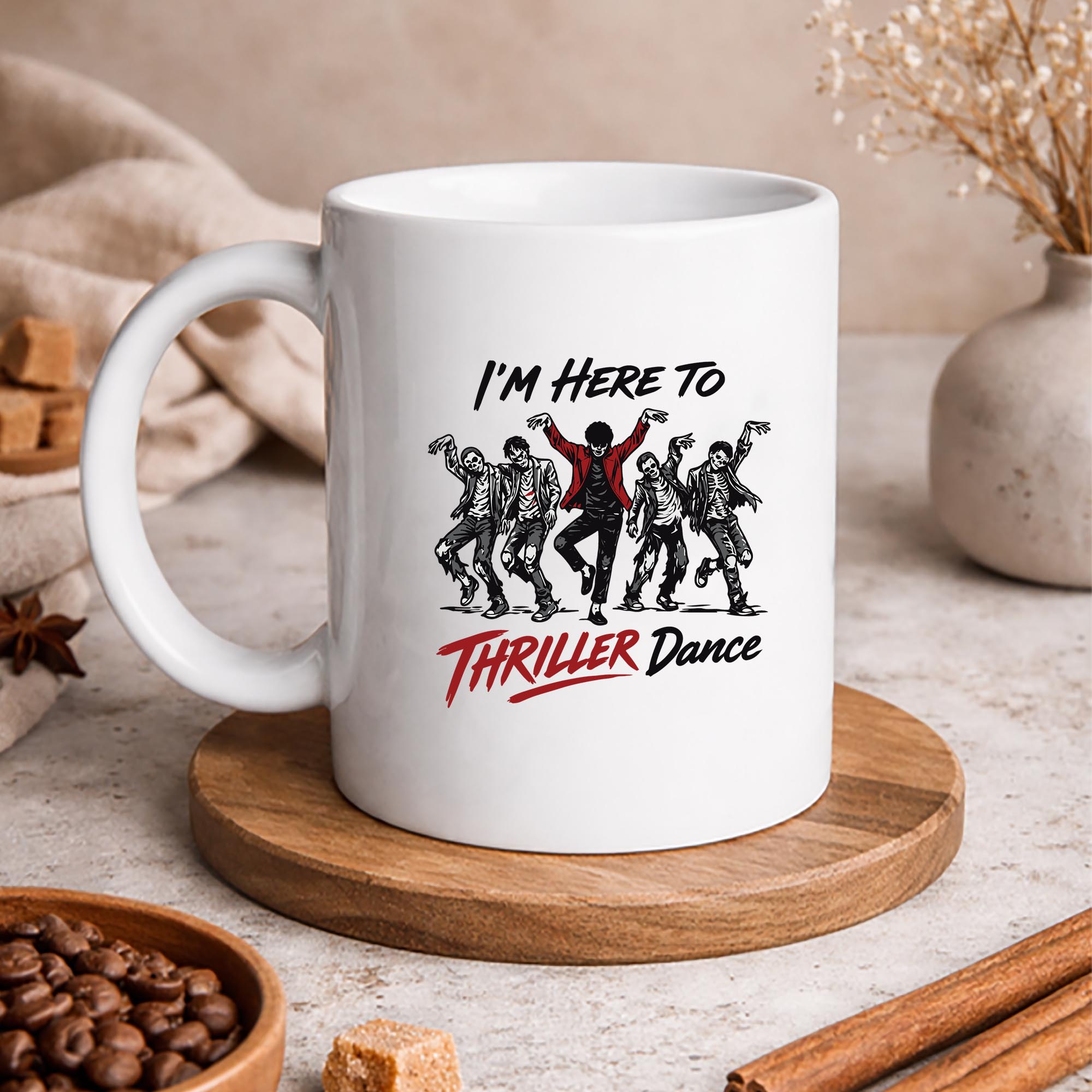Thriller Dance Zombie SVG, Im Just Here to Thriller Dance Funny Halloween Zombie Party SVG PNG 3 Thriller Dance Zombie SVG, Im Just Here to Thriller Dance Funny Halloween Zombie Party SVG PNG - Image 3