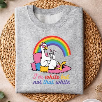 Alternative view of Identity, Im White But Not that White Goose SVG PNG