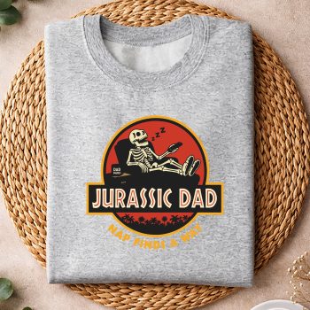 Alternative view of Jurassic Dad SVG, Jurassic Dad Nap Finds A Way Funny Tired Dad SVG PNG