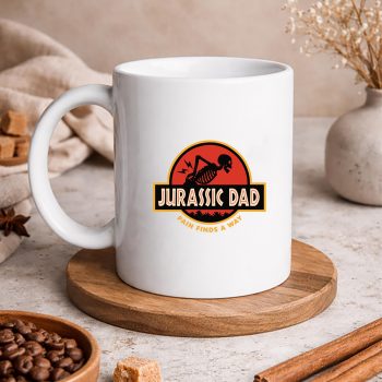 Fatherhood, Jurassic Dad Pain Finds A Way Funny Sarcastic Skeleton SVG PNG 5 JurassicDadPainFindsAWayFunnySarcasticSkeletonmug