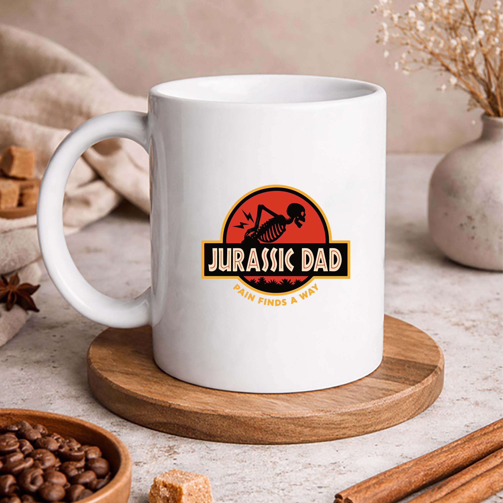 Fatherhood, Jurassic Dad Pain Finds A Way Funny Sarcastic Skeleton SVG PNG 3 Fatherhood, Jurassic Dad Pain Finds A Way Funny Sarcastic Skeleton SVG PNG - Image 3