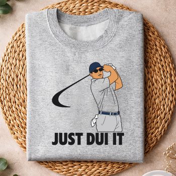 Alternative view of Golf, Just DUI It Funny Golf Swing SVG PNG