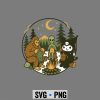Knitting Kuromi, Kuromi Bigfoot Alien Campfire Knitting Friends Retro Knit SVG PNG 6 KuromiBigfootAlienCampfireKnittingFriendsRetroKnit