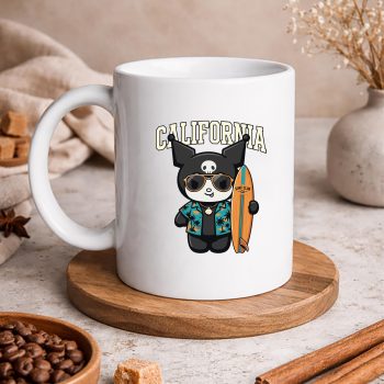 Kuromi California SVG, Kuromi California Retro Surfing California Beach Sunset Summer SVG PNG 5 KuromiCaliforniaRetroSurfingCaliforniaBeachSunsetSummermug