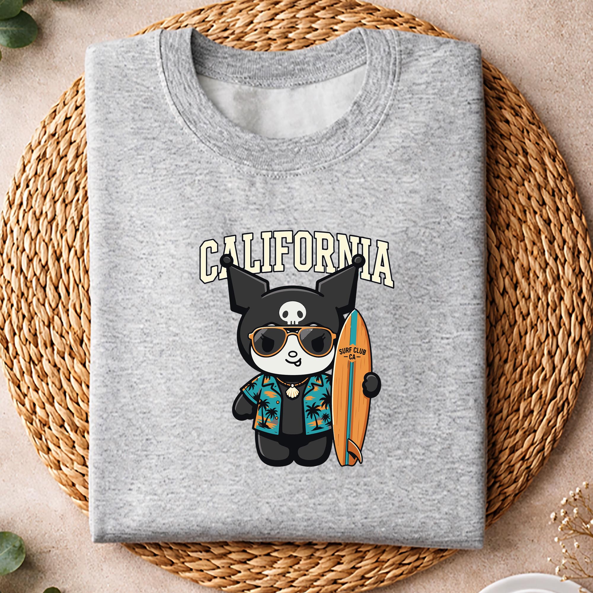 Kuromi California SVG, Kuromi California Retro Surfing California Beach Sunset Summer SVG PNG 2 Kuromi California SVG, Kuromi California Retro Surfing California Beach Sunset Summer SVG PNG - Image 2