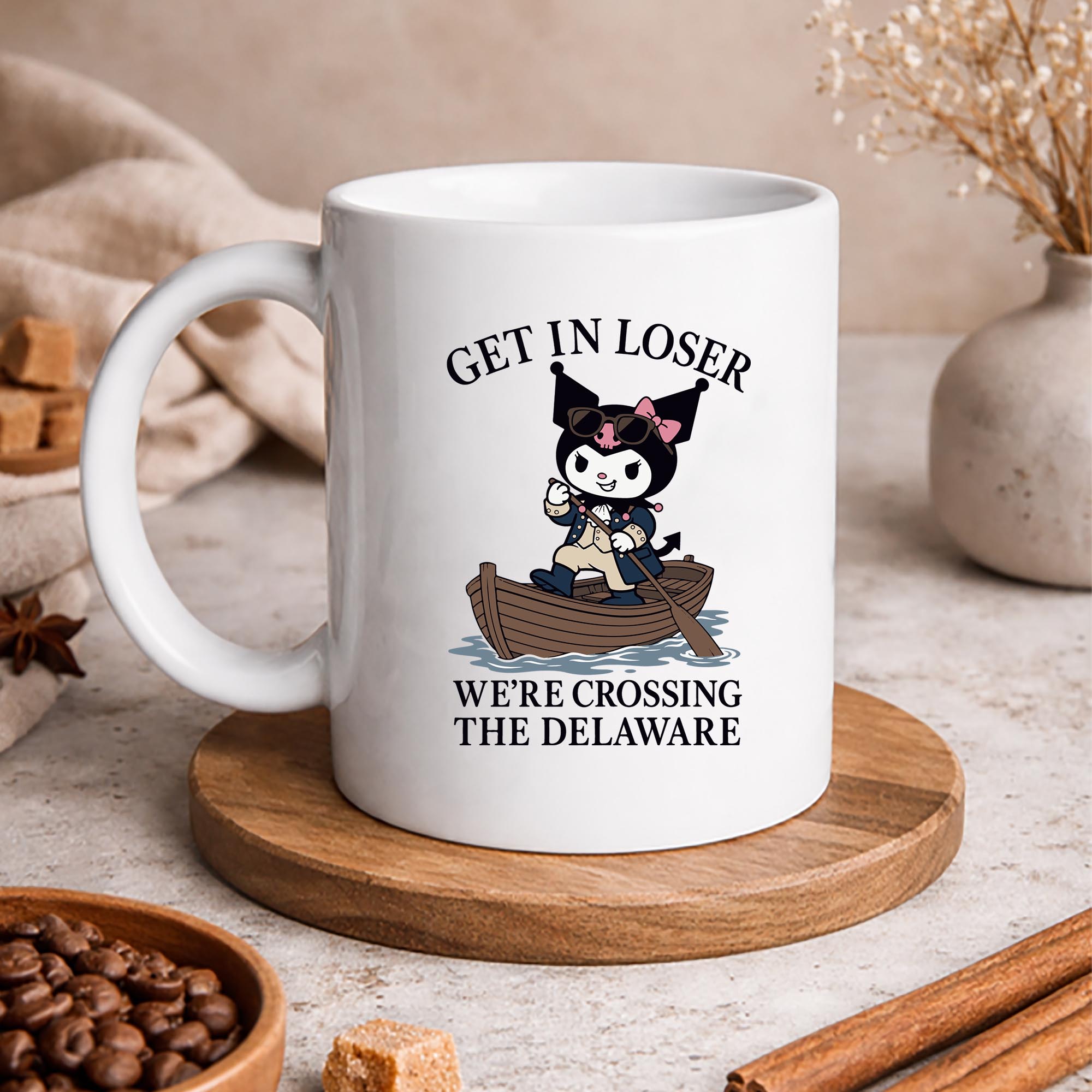 Kuromi Delaware Patriot SVG, Kuromi Get in Loser We Are Crossing The Delaware Patriotic July 4th SVG PNG 3 Kuromi Delaware Patriot SVG, Kuromi Get in Loser We Are Crossing The Delaware Patriotic July 4th SVG PNG - Image 3