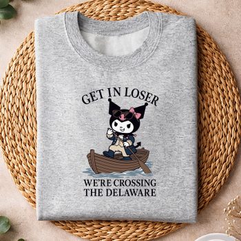 Alternative view of Kuromi Delaware Patriot SVG, Kuromi Get in Loser We Are Crossing The Delaware Patriotic July 4th SVG PNG