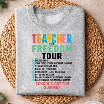 Alternative view of Last Day Summer Tour SVG, Last Day of School Teacher Summer Tour Funny End of School SVG PNG