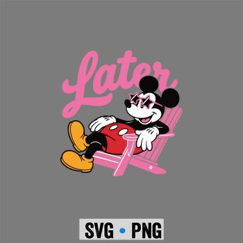 Last Day, Later Gator Funny Mickey Meme Teacher Kids Last Day SVG PNG