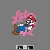 Last Day, Later Gator Funny Super Mario Meme Teacher Kids Last Day SVG PNG 6 LaterGatorFunnySuperMarioMemeTeacherKidsLastDay