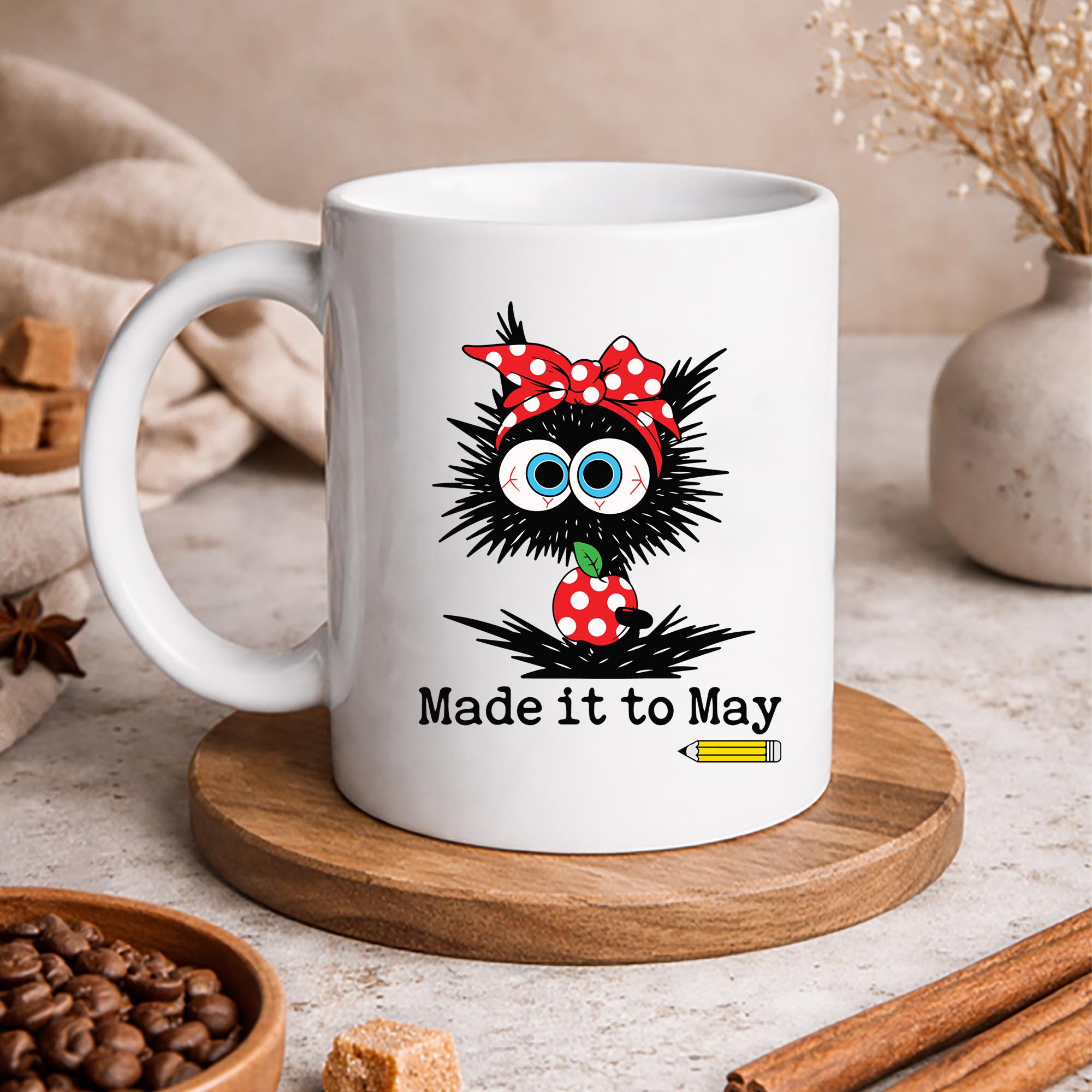Black Cat Teacher SVG, Made it to May Black Cat Teacher SVG PNG 3 Black Cat Teacher SVG, Made it to May Black Cat Teacher SVG PNG - Image 3