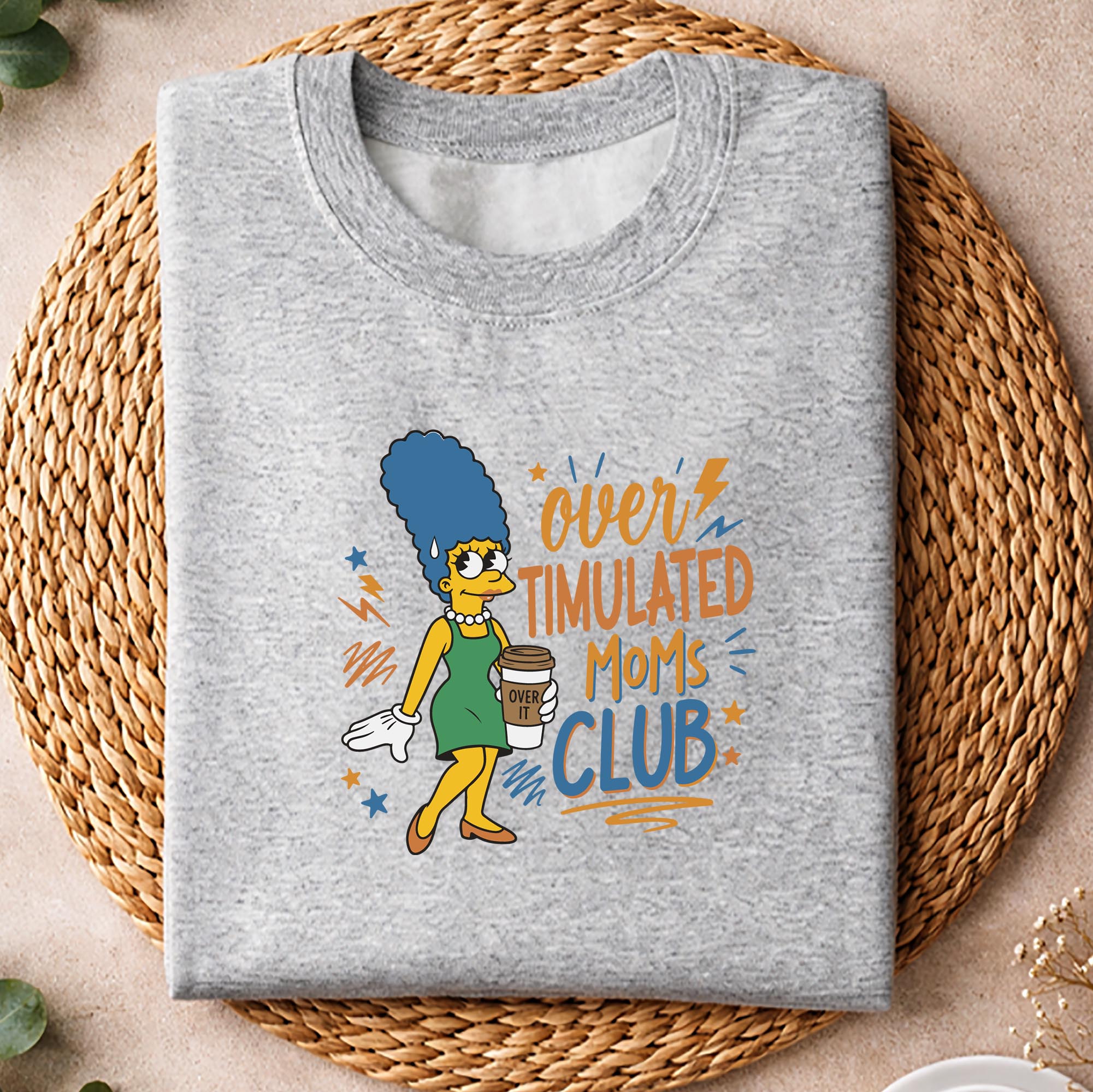 Simpson Moms Club, Marge Simpson Over Timulated Moms Club Coffee Funny Mama SVG PNG 2 Simpson Moms Club, Marge Simpson Over Timulated Moms Club Coffee Funny Mama SVG PNG - Image 2