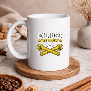 Mechanic Rust SVG, Mechanic in Rust We Trust Wrench Gear Garage SVG PNG 5 MechanicinRustWeTrustWrenchGearGaragemug