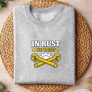 Alternative view of Mechanic Rust SVG, Mechanic in Rust We Trust Wrench Gear Garage SVG PNG