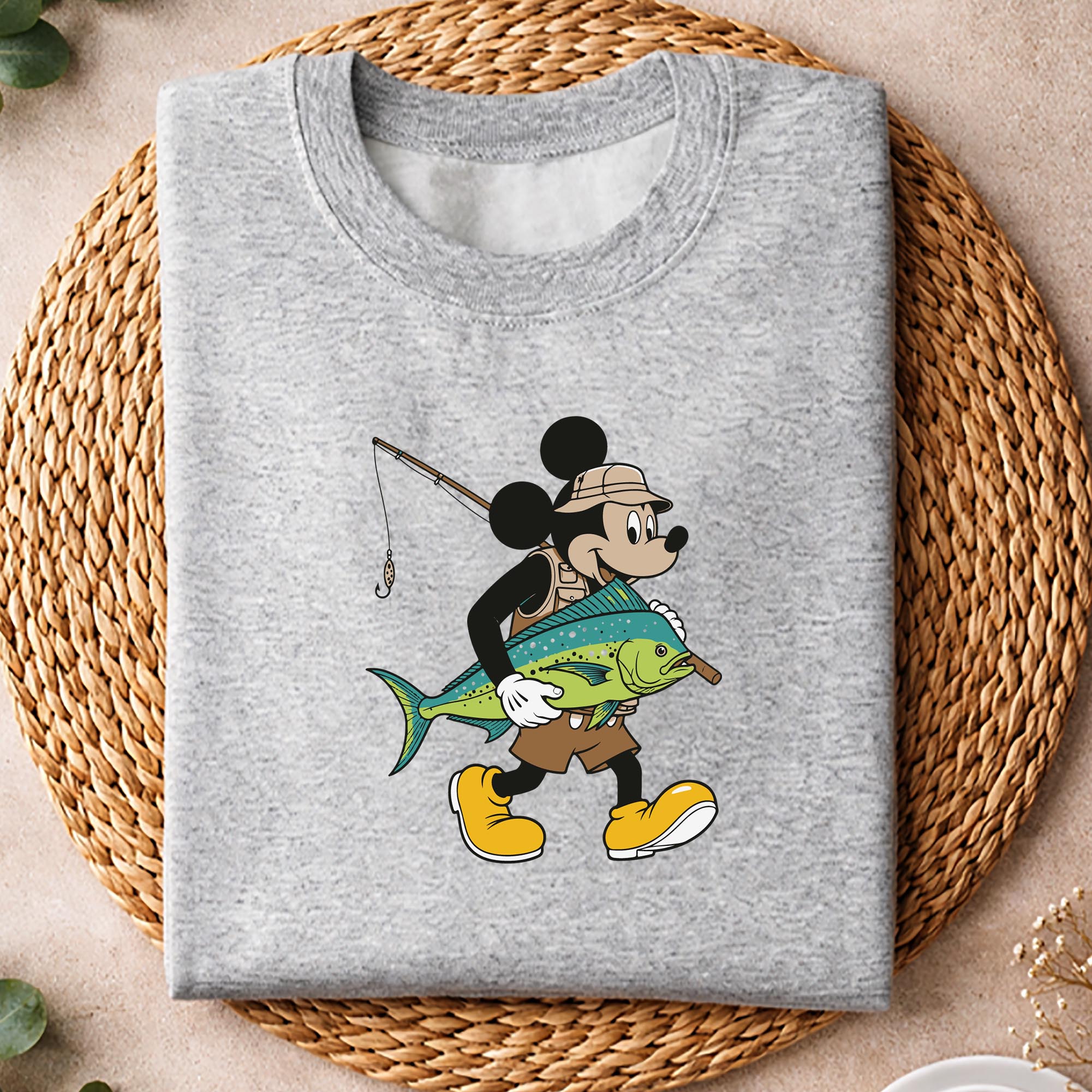 Mickey Fishing, Mickey Fisherman Saltwater Fishing Sasquatch Performance SVG PNG 2 Mickey Fishing, Mickey Fisherman Saltwater Fishing Sasquatch Performance SVG PNG - Image 2