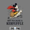 MickeyMouseOfftoCauseAKerfuffleFunnyMeme