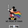 MickeyWePrideAtDawnFunnyLGBTSupportPrideMonth