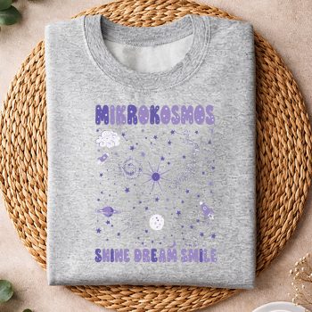 Alternative view of Mikrokosmos Astronaut SVG, Mikrokosmos Shine Dream Smile Twinkling Starlight Astronaut SVG PNG