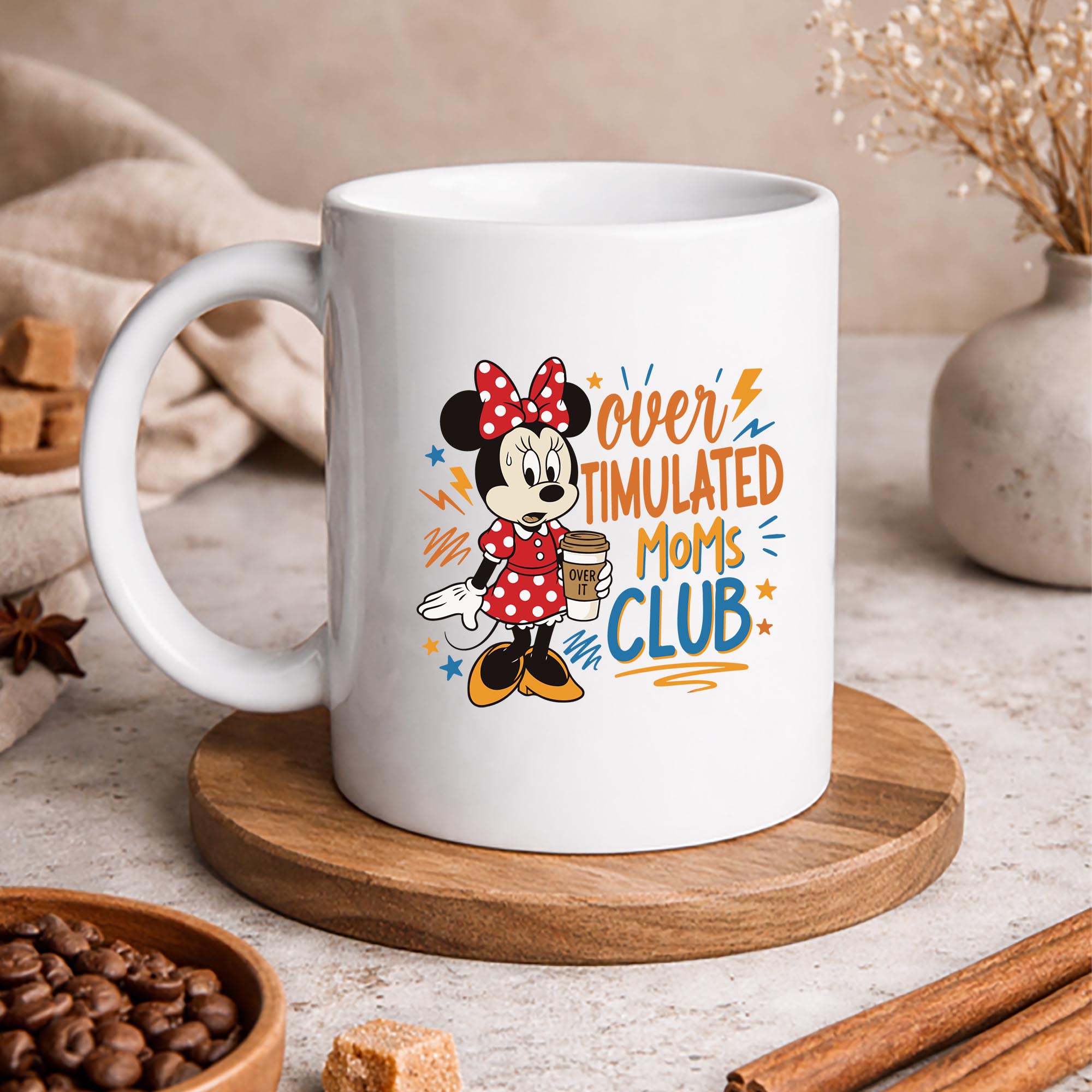 Minnie Moms Club, Minnie Over Timulated Moms Club Coffee Funny Mama SVG PNG 3 Minnie Moms Club, Minnie Over Timulated Moms Club Coffee Funny Mama SVG PNG - Image 3