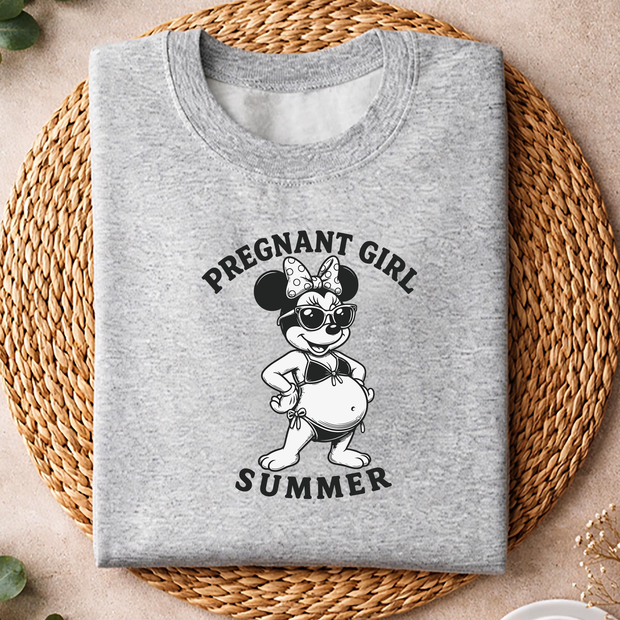 Minnie Pregnant SVG, Minnie Pregnant Girl Summer Funny Pregnancy SVG PNG 2 Minnie Pregnant SVG, Minnie Pregnant Girl Summer Funny Pregnancy SVG PNG - Image 2