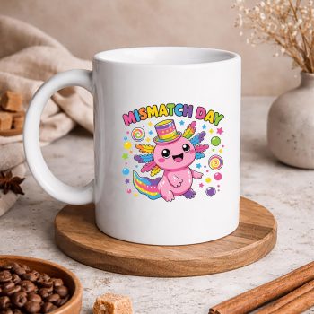 Axolotl School Spirit SVG, Mismatch Day Spirit Week Cute Axolotl SVG PNG 5 MismatchDaySpiritWeekCuteAxolotlmug
