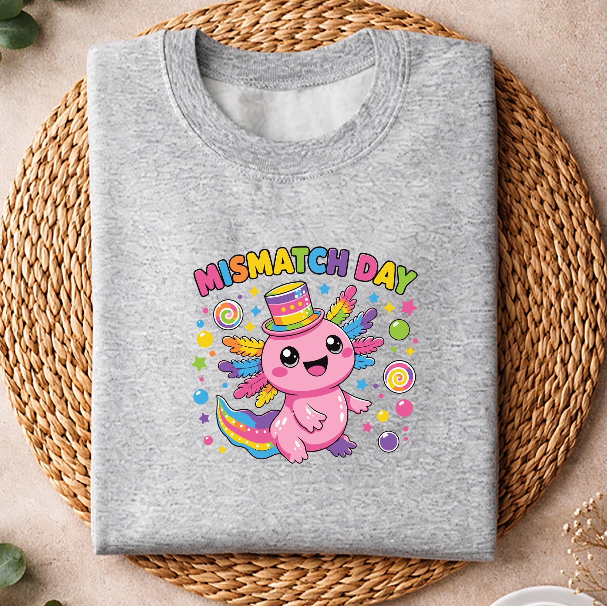 Axolotl School Spirit SVG, Mismatch Day Spirit Week Cute Axolotl SVG PNG 2 Axolotl School Spirit SVG, Mismatch Day Spirit Week Cute Axolotl SVG PNG - Image 2