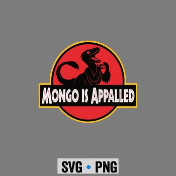 Mongo Dinosaur SVG, Mongo is Appalled Funny Dinosaur Meme SVG PNG