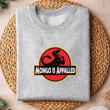 Alternative view of Mongo Dinosaur SVG, Mongo is Appalled Funny Dinosaur Meme SVG PNG