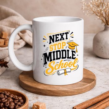 Middle School 5th SVG, Next Stop Middle School 5th Grad Graduation Elementary SVG PNG 5 NextStopMiddleSchool5thGradGraduationElementarymug