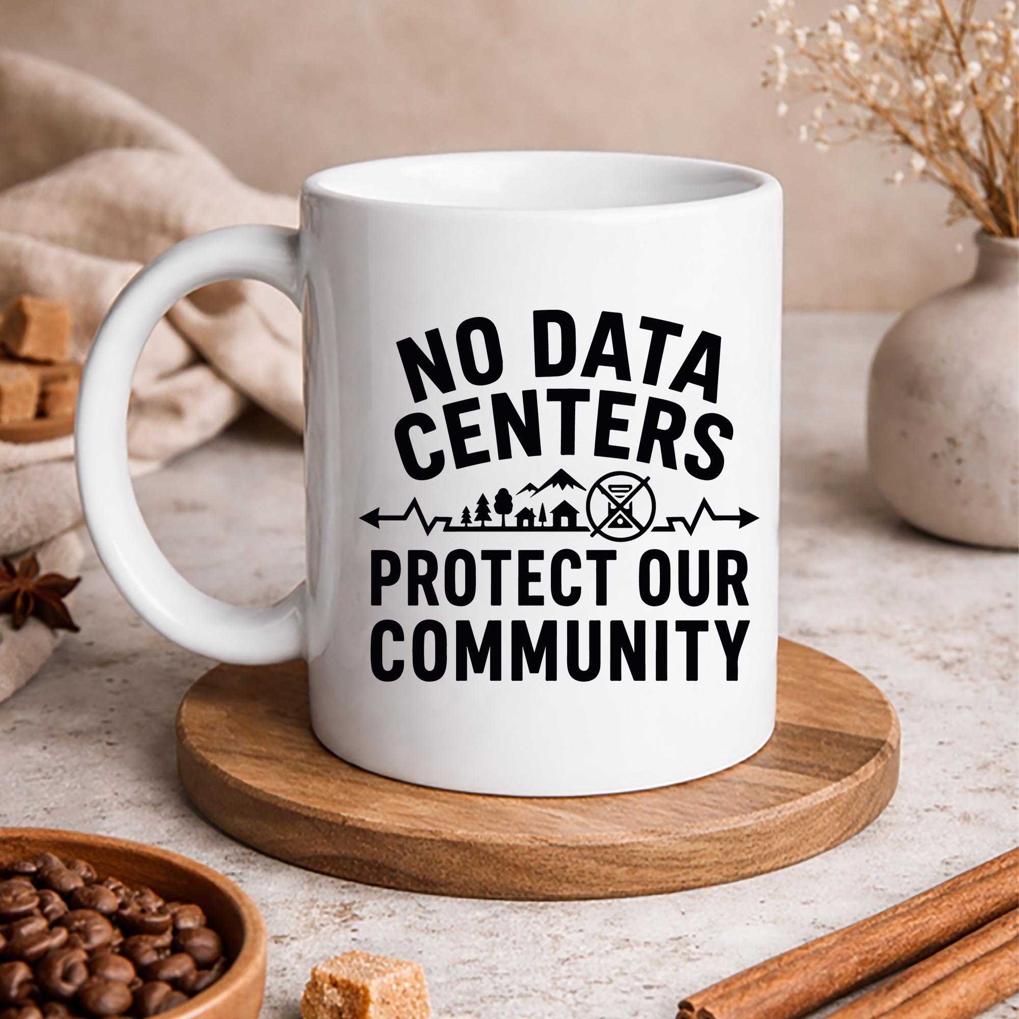 No Data Centers SVG, No Data Centers Protect Our Community Retro SVG PNG 3 No Data Centers SVG, No Data Centers Protect Our Community Retro SVG PNG - Image 3