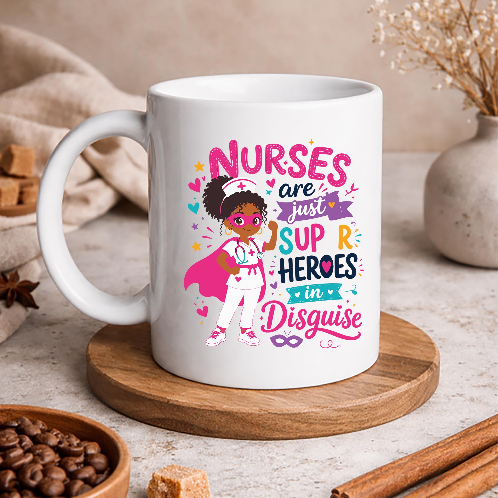 Nursing, Nurses are Just Superheroes in Disguise Black Nurse SVG PNG 3 Nursing, Nurses are Just Superheroes in Disguise Black Nurse SVG PNG - Image 3