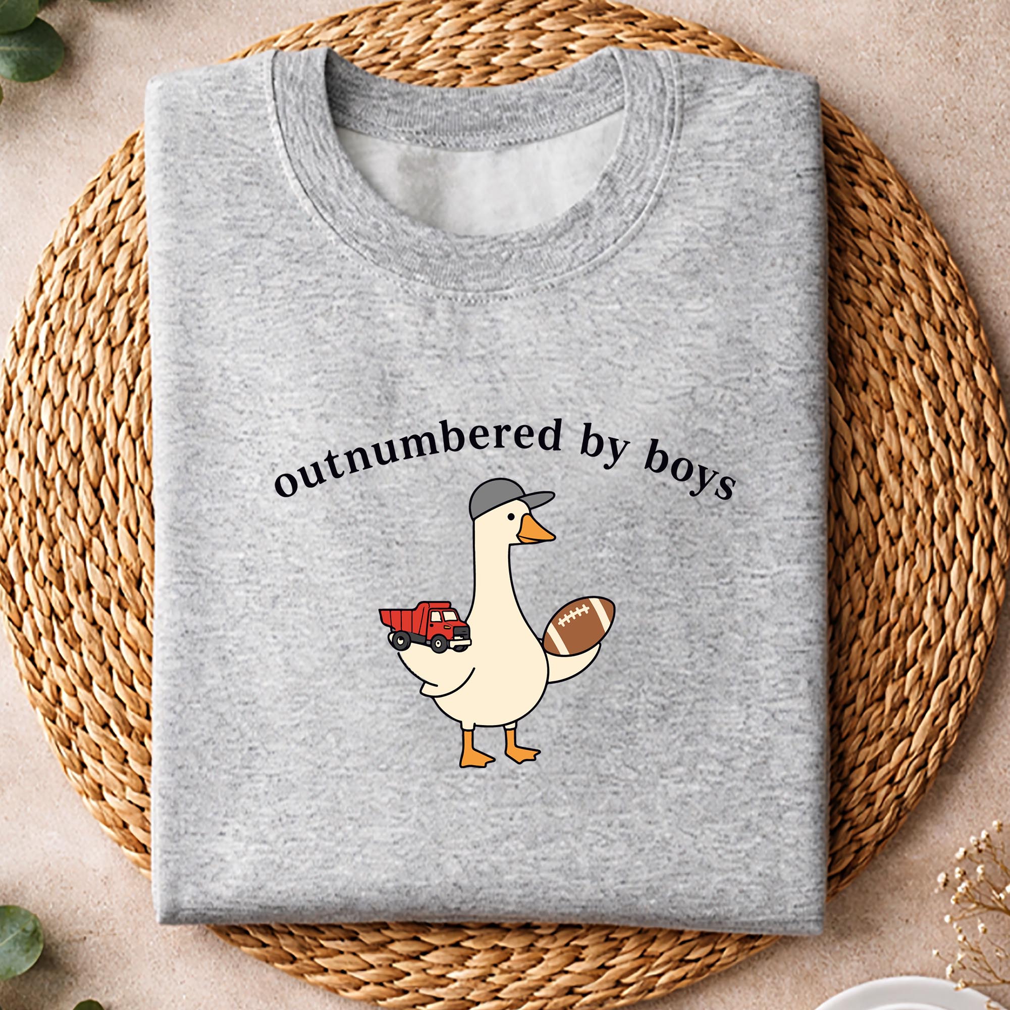 Mom Goose SVG, Outnumbered By Boys Funny Mom Goose Family Life SVG PNG 2 Mom Goose SVG, Outnumbered By Boys Funny Mom Goose Family Life SVG PNG - Image 2
