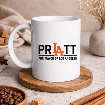 Pratt for Mayor SVG, Pratt for Mayor of Los Angeles Funny SVG PNG 5 PrattforMayorofLosAngelesFunnymug