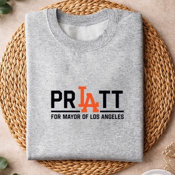 Alternative view of Pratt for Mayor SVG, Pratt for Mayor of Los Angeles Funny SVG PNG