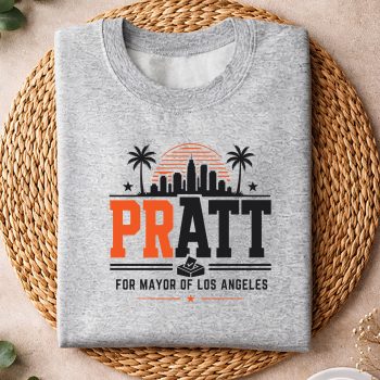 Alternative view of Pratt Mayor SVG, Pratt for Mayor of Los Angeles SVG PNG