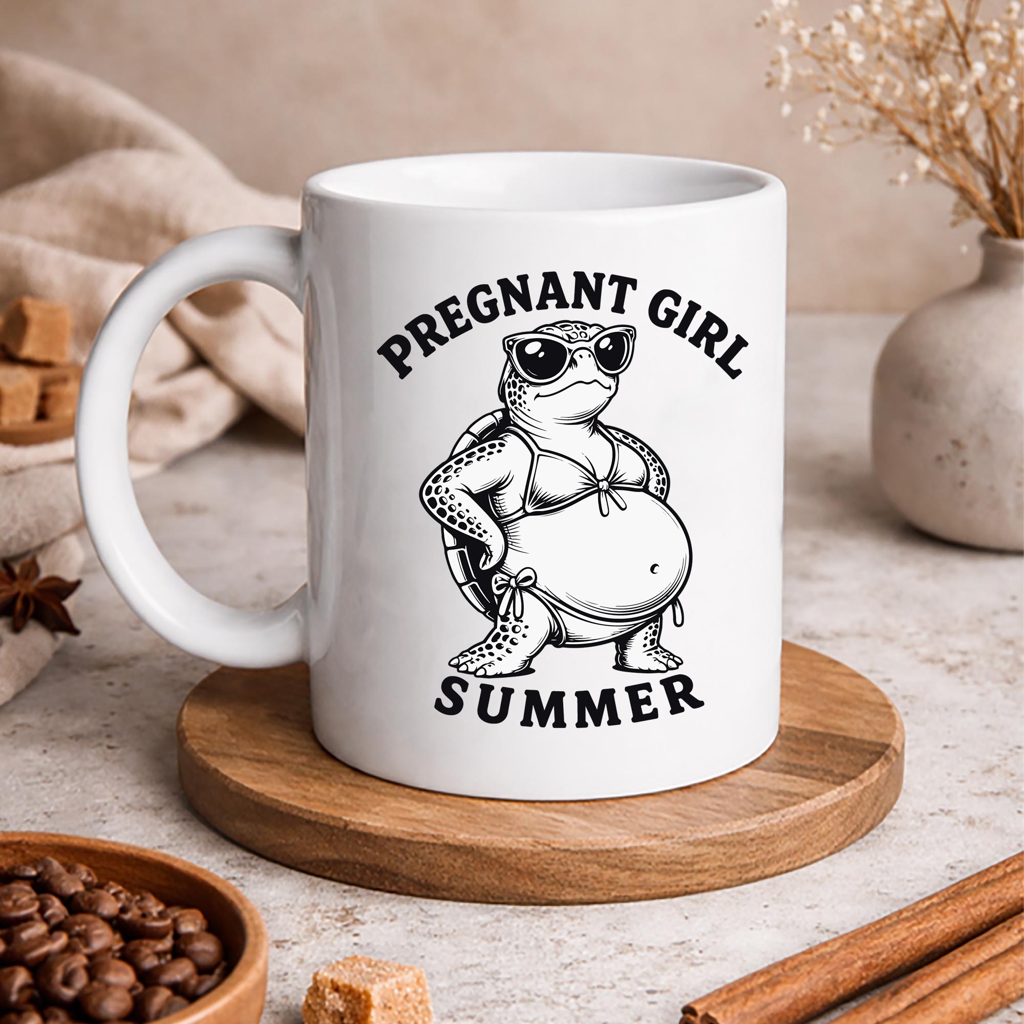 Turtle Pregnant SVG, Pregnant Girl Summer Turtle Funny Pregnancy SVG PNG 3 Turtle Pregnant SVG, Pregnant Girl Summer Turtle Funny Pregnancy SVG PNG - Image 3