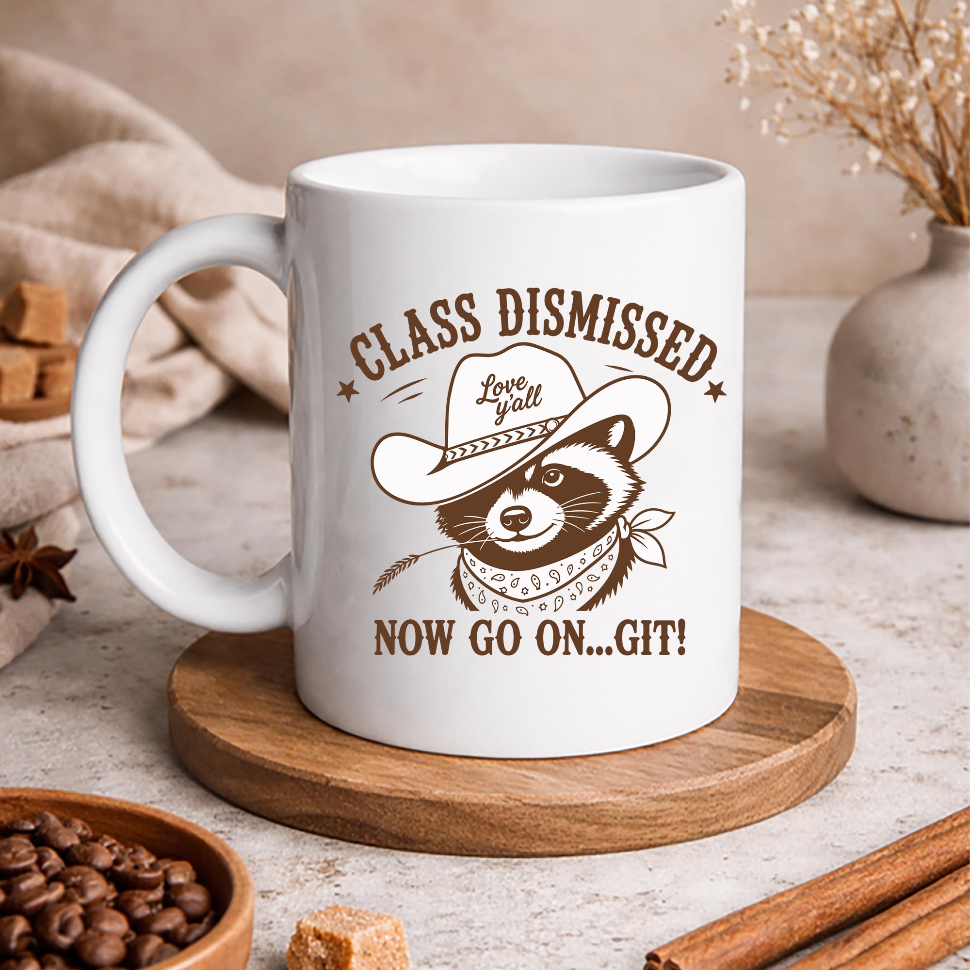 Raccoon Last Day SVG, Raccoon Class Dismissed Now Go On Git Teacher End of Year SVG PNG 3 Raccoon Last Day SVG, Raccoon Class Dismissed Now Go On Git Teacher End of Year SVG PNG - Image 3