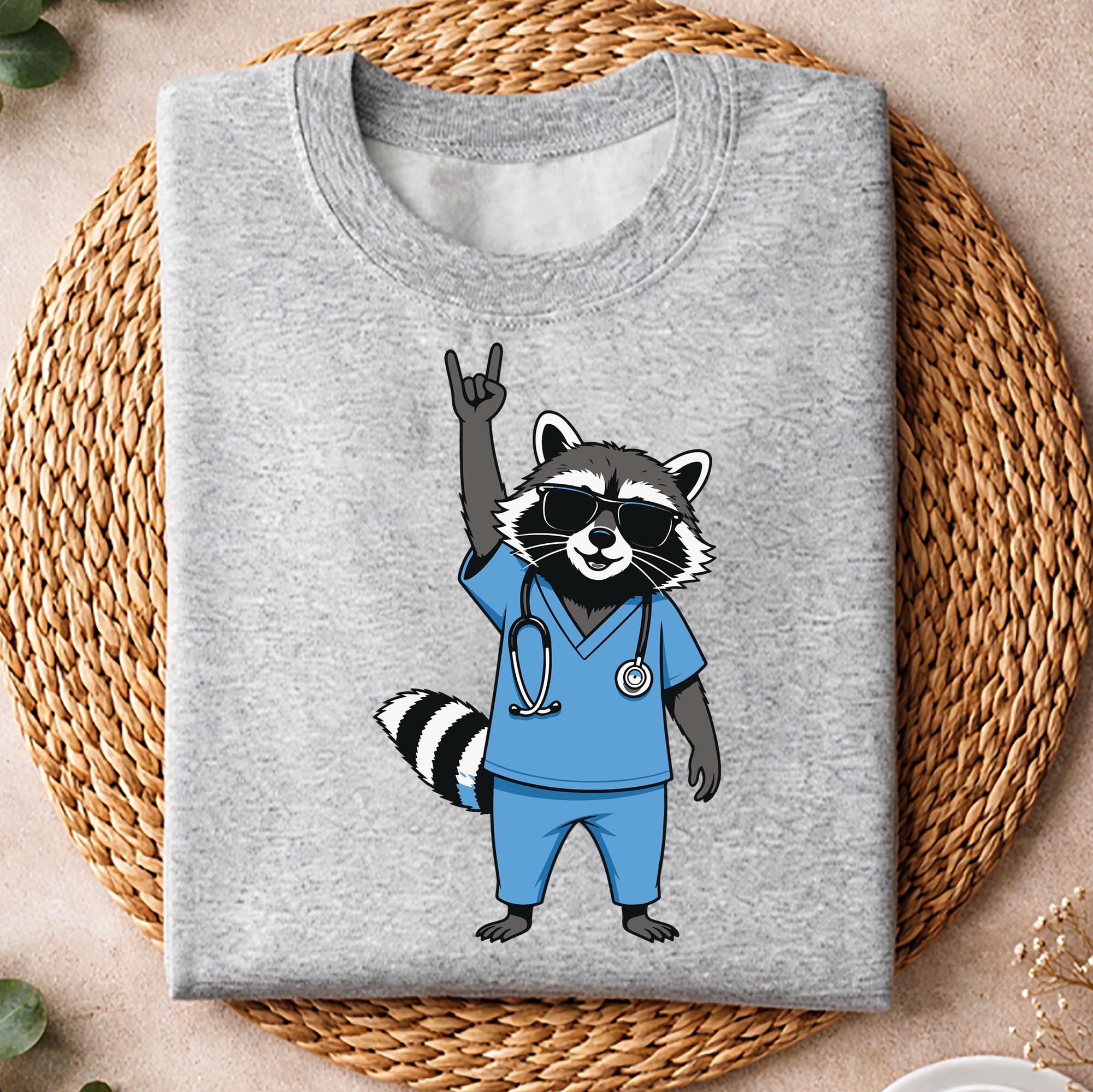 Raccoon Nurse, Raccoon Nurse Week Appreciation Funny Nurse SVG PNG 2 Raccoon Nurse, Raccoon Nurse Week Appreciation Funny Nurse SVG PNG - Image 2