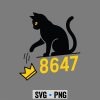 8647, Retro Vintage 8647 Cat No King SVG PNG 7 RetroVintage8647CatNoKing